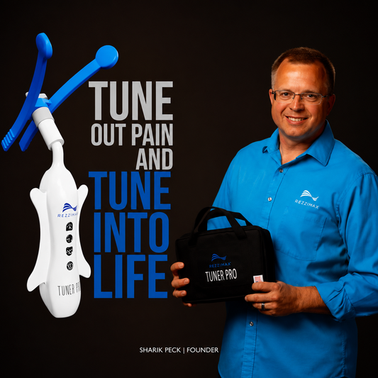 Work with Rezzimax creator Physical Therapist Sharik Peck on Zoom